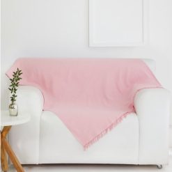 Manta Xale Rosa - 100% Algodão