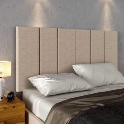 Cabeceira De Cama Modulada Linho - Cru