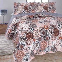 Cobre Leito Catarina -  dupla face